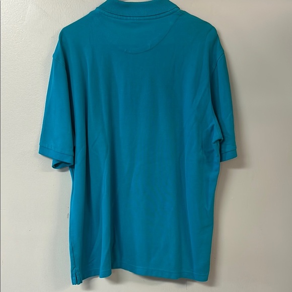 Club Room Blue Polo Shirt Classic Fit - Picture 3 of 3